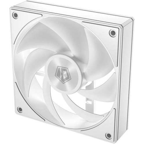 Вентилятор для корпуса ID-Cooling AF-1230-W 120х120x25 белый 4-pin 31.1дБ Ret