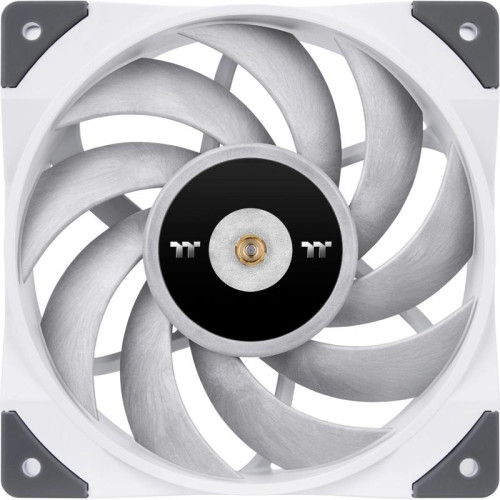 Вентилятор для корпуса Thermaltake Toughfan 12 120х120x25 белый 4-pin 22.3дБ (CL-F117-PL12WT-A) Ret [CL-F117-PL12WT-A]