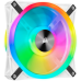 Кулер для корпуса/ Case Cooler Corsair iCUE QL140 RGB 140mm (140x140x25mm, 4-pin PWM, RGB, 50.2CFM, 26dBA, 1250RPM, White, 2pcs)