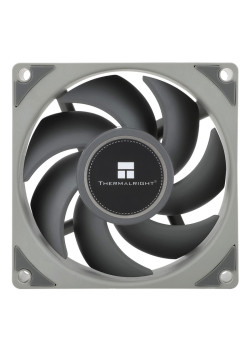 Кулер для корпуса/ Case Cooler Thermalright TL-B8 (80x80x25mm, 4-pin PWM, 34CFM, 24dBA, 2200RPM, Grey)