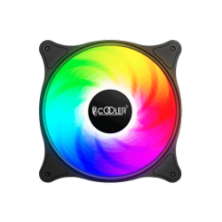 Кулер для корпуса/ Case Cooler PCCooler FX 120 ARGB BK 3 IN 1 (120x120x25mm, 4-pin PWM, ARGB, 52.79CFM, 33.2dBA, 2000RPM, Black, 3pcs)