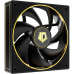 Кулер для корпуса/ Case Cooler ID-COOLING AF-127-GDL (120x120x27mm, 4-pin PWM, 78CFM, 29.9dBA, 2000RPM, Black)