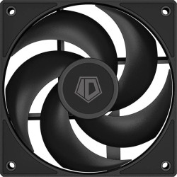 Кулер для корпуса/ Case Cooler ID-COOLING AS-140-K (140x140x25mm, 4-pin PWM, 72.2CFM, 24.9dBA, 1800RPM, Black)