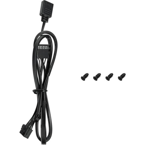 Вентилятор для корпуса Deepcool FL12 ARGB 120х120x25 черный 4-pin 32дБ (R-FL12-BKAPN1-G) Ret