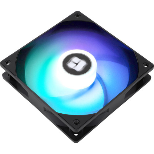 Кулер для корпуса/ Case Cooler Thermalright TL-C12RB-S V2 Reverse (120x120x25mm, 4-pin PWM, ARGB, 58CFM, 25.6dBA, 1500RPM, Black)