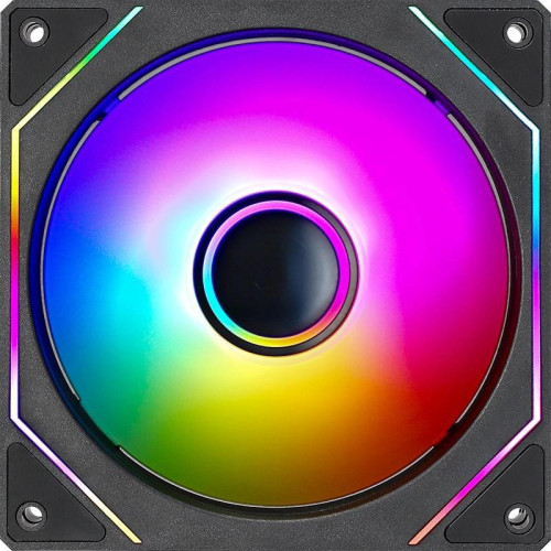 Вентилятор для корпуса Formula Floe 12BK ARPW ARGB 120х120x25 черный 4-pin 26.8дБ Ret [FLOE 12BK ARPW]