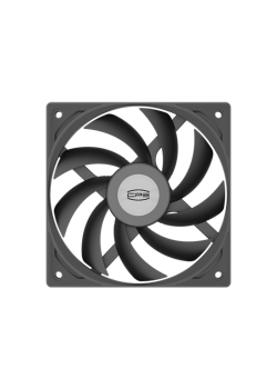 Кулер для корпуса/ Case Cooler PCCooler F5 R12015 BK (120x120x15mm, 4-pin PWM, 68CFM, 35dBA, 2200RPM, Black)