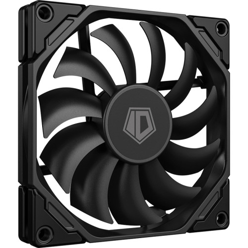 Кулер для корпуса/ Case Cooler ID-COOLING TF-9215-K (92x92x15mm, 4-pin PWM, 46CFM, 35.2dBA, 2800RPM, Black)