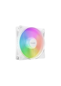 Кулер для корпуса/ Case Cooler be quiet! LIGHT WINGS LX 120mm PWM Reverse White (120x120x25mm, 4-pin PWM, ARGB, 48.8CFM, 28.5dBA, 1500RPM, White)