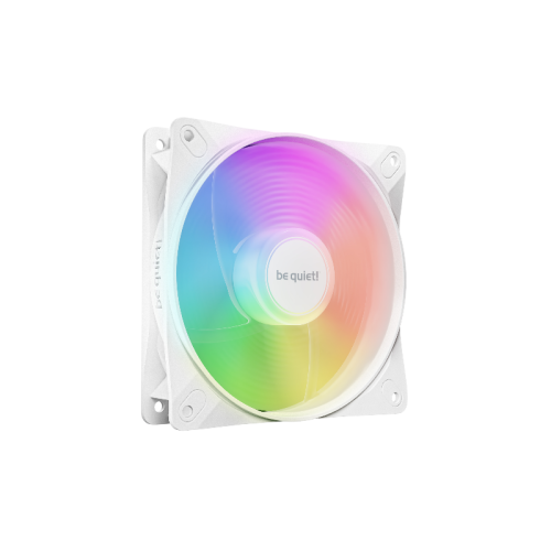 Кулер для корпуса/ Case Cooler be quiet! LIGHT WINGS LX 120mm PWM Reverse White (120x120x25mm, 4-pin PWM, ARGB, 48.8CFM, 28.5dBA, 1500RPM, White)