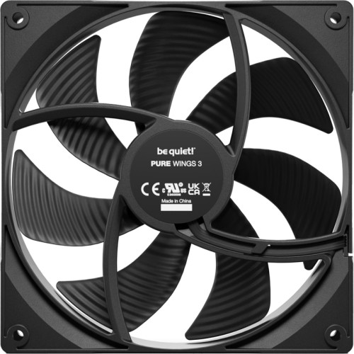 Кулер для корпуса/ Case Cooler be quiet! PURE WINGS 3 120mm PWM (120x120x25mm, 4-pin PWM, 49.9CFM, 25.5dBA, 1600RPM, Black) Кулер для корпуса/ Case Cooler be quiet! PURE WINGS 3 120mm PWM (120x120x25mm, 4-pin PWM, 49.9CFM, 25.5dBA, 1600RPM, Black)