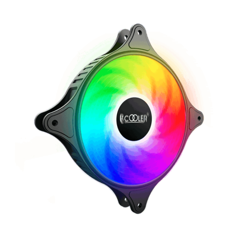 Кулер для корпуса/ Case Cooler PCCooler FX 120 ARGB BK (120x120x25mm, 4-pin PWM, ARGB, 52.79CFM, 33.2dBA, 2000RPM, Black) Кулер для корпуса/ Case Cooler PCCooler FX 120 ARGB BK (120x120x25mm, 4-pin PWM, ARGB, 52.79CFM, 33.2dBA, 2000RPM, Black)