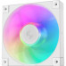 Вентилятор для корпуса Deepcool FD12 ARGB 120х120x25 белый 4-pin 26.9дБ (R-FD12-WHAPN1-G) Ret [R-FD12-WHAPN1-G]