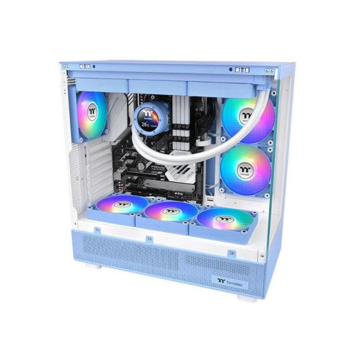 Вентилятор для корпуса Thermaltake CT120 Sync Hydrangea Reverse ARGB 120х120x25 голубой 4-pin 31.2дБ (упак.:2шт) (CL-F200-PL12BU-A) Ret [CL-F200-PL12BU-A]