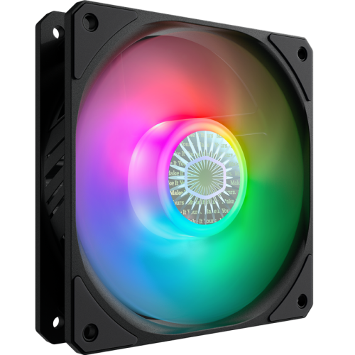 Кулера для корпуса 1 Ватт/ Cooler Master MASTERFAN SICKLEFLOW, 120mm, 4-Pin (PWM), ARGB