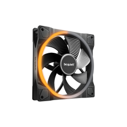 Кулер для корпуса/ Case Cooler be quiet! LIGHT WINGS 140mm PWM Reverse (140x140x25mm, 4-pin PWM, ARGB, 51.4CFM, 25.5dBA, 1300RPM, Black)