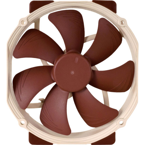 Кулер для корпуса/ Case Cooler Noctua NF-A15 PWM (140x150x25mm, 4-pin PWM, 67.98CFM, 19.2dBA, 1200RPM, Beige/Brown)