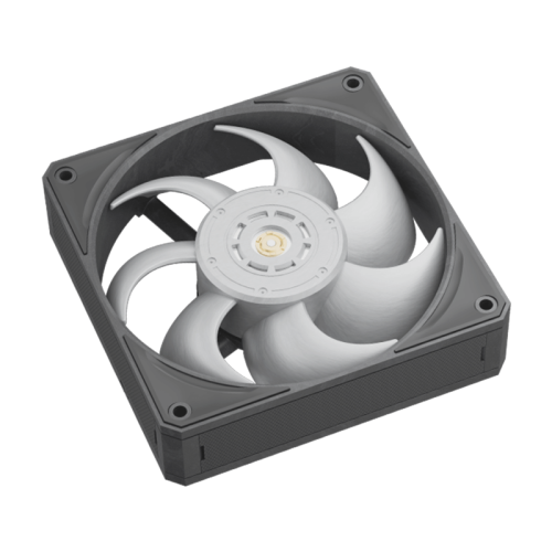 Кулер для корпуса/ Case Cooler PCCooler F9 R120 BK (120x120x30mm, 4-pin PWM, 114CFM, 42.7dBA, 3000RPM, Black)