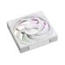 Кулер для корпуса/ Case Cooler PCCooler F7 X120 ARGB WH (120x120x28mm, 4-pin PWM, ARGB, 83CFM, 33.1dBA, 3000RPM, White)