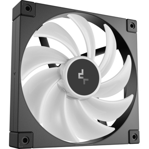 Вентилятор для корпуса Deepcool FD14 ARGB 140х140x25 черный 4-pin 25.6дБ (R-FD14-BKAPN1-G) Ret [R-FD14-BKAPN1-G]