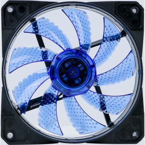 Вентилятор для корпуса Digma DFAN-LED-BLUE RGB 120х120x25 черный 3-pin 4-pin (Molex) 23дБ Ret [DFAN-LED-BLUE]