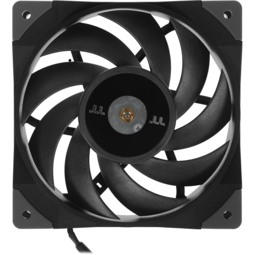 Вентилятор для корпуса Thermaltake Toughfan 12 120х120x25 черный 4-pin 22.3дБ (CL-F117-PL12BL-A) Ret [CL-F117-PL12BL-A]