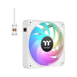 Вентилятор для корпуса Thermaltake CT140 EX Sync ARGB 140х140x25 белый 4-pin 30.7дБ (упак.:3шт) (CL-F191-PL14SW-A) Ret [CL-F191-PL14SW-A]