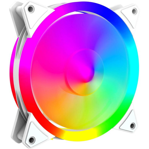 Вентилятор для корпуса Bloody BD-CF120ARGB4 ARGB 120х120x25 белый 4-pin 26дБ (BD-CF120ARGB4-WH) Ret