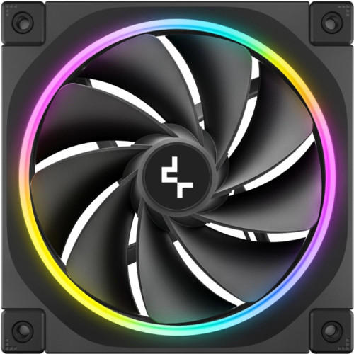 Вентилятор для корпуса Deepcool FL12R Reverse ARGB 120х120x25 черный 4-pin 33.9дБ (R-FL12R-BKAPN1-G) Ret