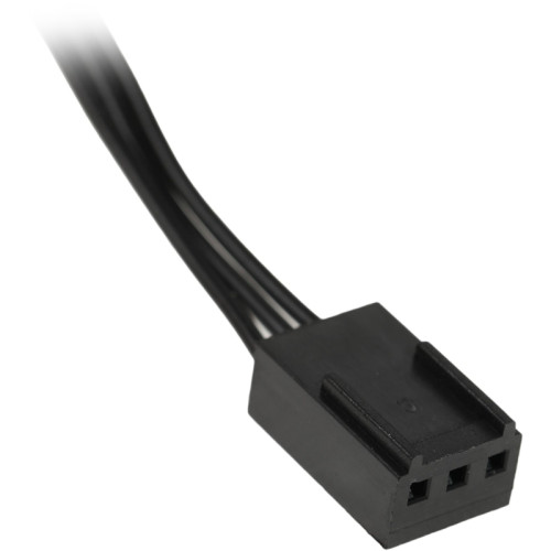 Вентилятор для корпуса ID-Cooling FL-12025K 120х120x25 черный 3-pin 21дБ Ret [FL-12025K]