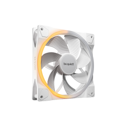 Кулер для корпуса/ Case Cooler be quiet! LIGHT WINGS 140mm PWM Reverse White (140x140x25mm, 4-pin PWM, ARGB, 51.4CFM, 25.5dBA, 1300RPM, White)