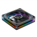 Кулер для корпуса/ Case Cooler JONSBO ZA-120BR Reverse (120x120x28mm, 4-pin PWM, ARGB, 62.4CFM, 37.3dBA, 2400RPM, Black)