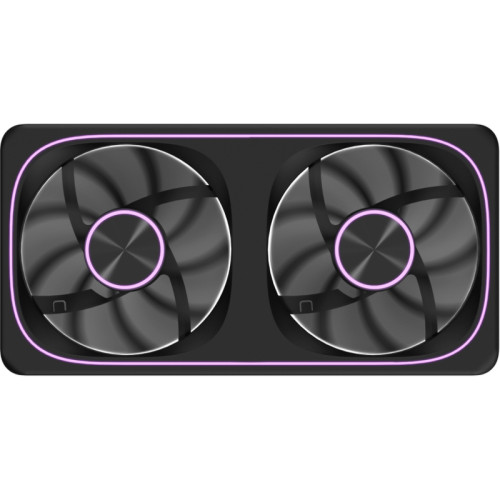 Вентилятор для корпуса Formula Air Fusion 2 ARGB 240х120x28 черный 4-pin (AIR FUSION 2 BK) Ret