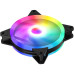 Вентилятор для корпуса GMNG GG-CF120ARGB2-PWMBK ARGB 120х120x25 черный 4-pin 28дБ Ret [GG-CF120ARGB2-PWMBK]