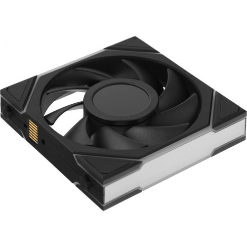 Вентилятор для корпуса Lian-Li Uni Fan TL 120 LCD ARGB 120х120x28 черный 7-pin 27дБ (упак.:3шт) (G99.12TLLCD3B.00) Ret [G99.12TLLCD3B.00]