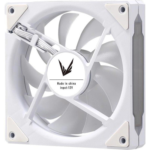 Вентилятор для корпуса Formula Floe 12WH ARPW ARGB 120х120x25 белый 4-pin 26.8дБ Ret [FLOE 12WH ARPW]