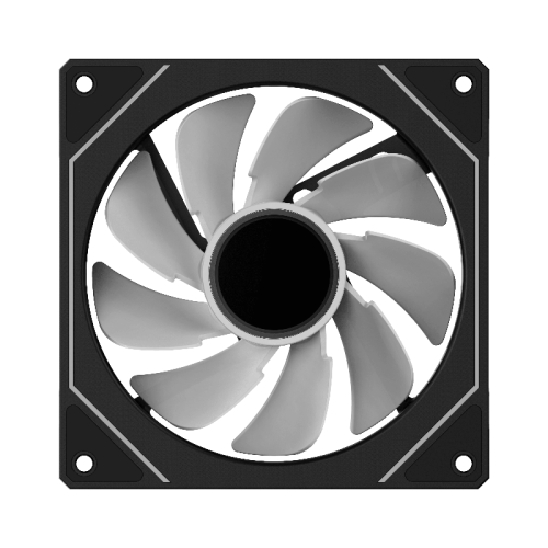 Кулер для корпуса/ Case Cooler Ocypus Gamma F12 BK ARGB REVERSE BLADE (120x120x25mm, 4-pin PWM, ARGB, 50CFM, 31dBA, 1600RPM, Black) Кулер для корпуса/ Case Cooler Ocypus Gamma F12 BK ARGB REVERSE BLADE (120x120x25mm, 4-pin PWM, ARGB, 50CFM, 31dBA, 1600RPM, Black)