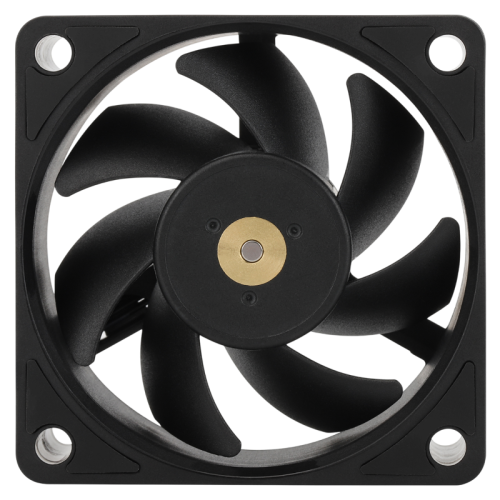 Кулер для корпуса/ Case Cooler Thermalright TL-B6B (60x60x25mm, 4-pin PWM, 16.17CFM, 20.17dBA, 3200RPM, Black)
