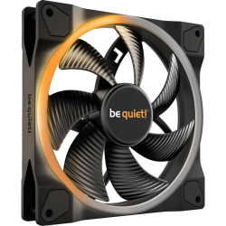 Кулер для корпуса/ Case Cooler be quiet! LIGHT WINGS 140mm PWM (140x140x25mm, 4-pin PWM, ARGB, 56CFM, 23.3dBA, 1500RPM, Black)