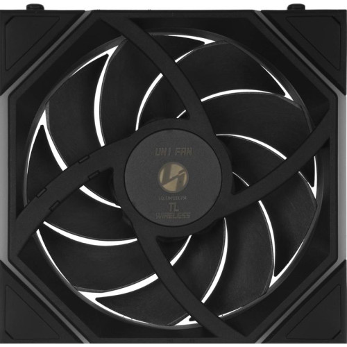 Вентилятор для корпуса Lian-Li Uni Fan TL Wireless 120 ARGB 120х120x28 черный 7-pin 33дБ (упак.:3шт) (G99.12TL1W3B.R0) Ret