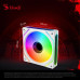 Вентилятор для корпуса Bloody BD-CF120ARGB5 LCD ARGB 120х120x25 белый 4-pin 26дБ (BD-CF120ARGB5-WH) Ret