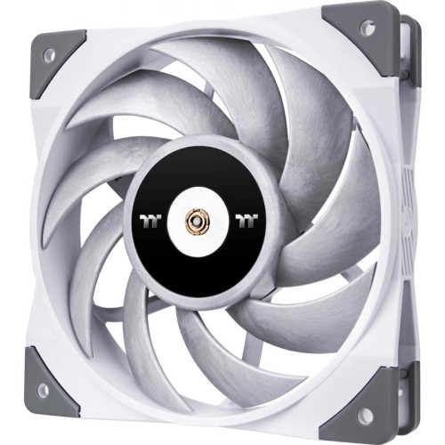 Вентилятор для корпуса Thermaltake Toughfan 12 120х120x25 белый 4-pin 22.3дБ (CL-F117-PL12WT-A) Ret [CL-F117-PL12WT-A]