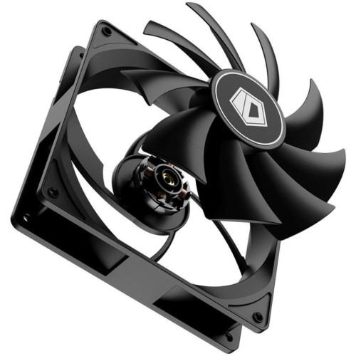 Вентилятор для корпуса ID-Cooling FL-12025K 120х120x25 черный 3-pin 21дБ Ret [FL-12025K]