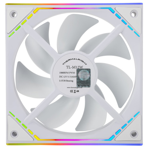 Кулер для корпуса/ Thermalright Case Cooler TL-M12W White