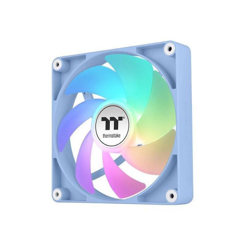 Вентилятор для корпуса Thermaltake CT120 Sync Hydrangea ARGB 120х120x25 голубой 4-pin 25.8дБ (упак.:2шт) (CL-F202-PL12BU-A) Ret [CL-F202-PL12BU-A]