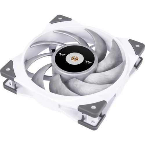Вентилятор для корпуса Thermaltake Toughfan 12 120х120x25 белый 4-pin 22.3дБ (CL-F117-PL12WT-A) Ret [CL-F117-PL12WT-A]