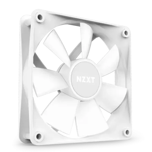 Кулер для корпуса ПК/ Case Cooler NZXT F140 RGB Core Twin Pack (140x140x25mm, 4-pin PWM, RGB, 89.48CFM, 32.5dBA, 1800RPM, White, 2pcs)
