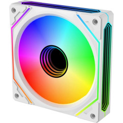 Вентилятор для корпуса Bloody BD-CF120ARGB5 LCD ARGB 120х120x25 белый 4-pin 26дБ (BD-CF120ARGB5-WH) Ret