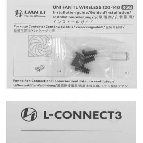 Вентилятор для корпуса Lian-Li Uni Fan TL Wireless 120 Reverse ARGB 120х124.5x28 белый 4-pin 34дБ (G99.12RTL1W1W.R0) Ret