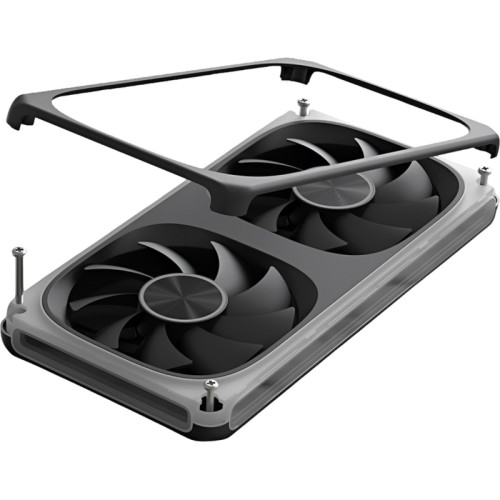 Вентилятор для корпуса Formula Air Fusion 2 ARGB 240х120x28 черный 4-pin (AIR FUSION 2 BK) Ret